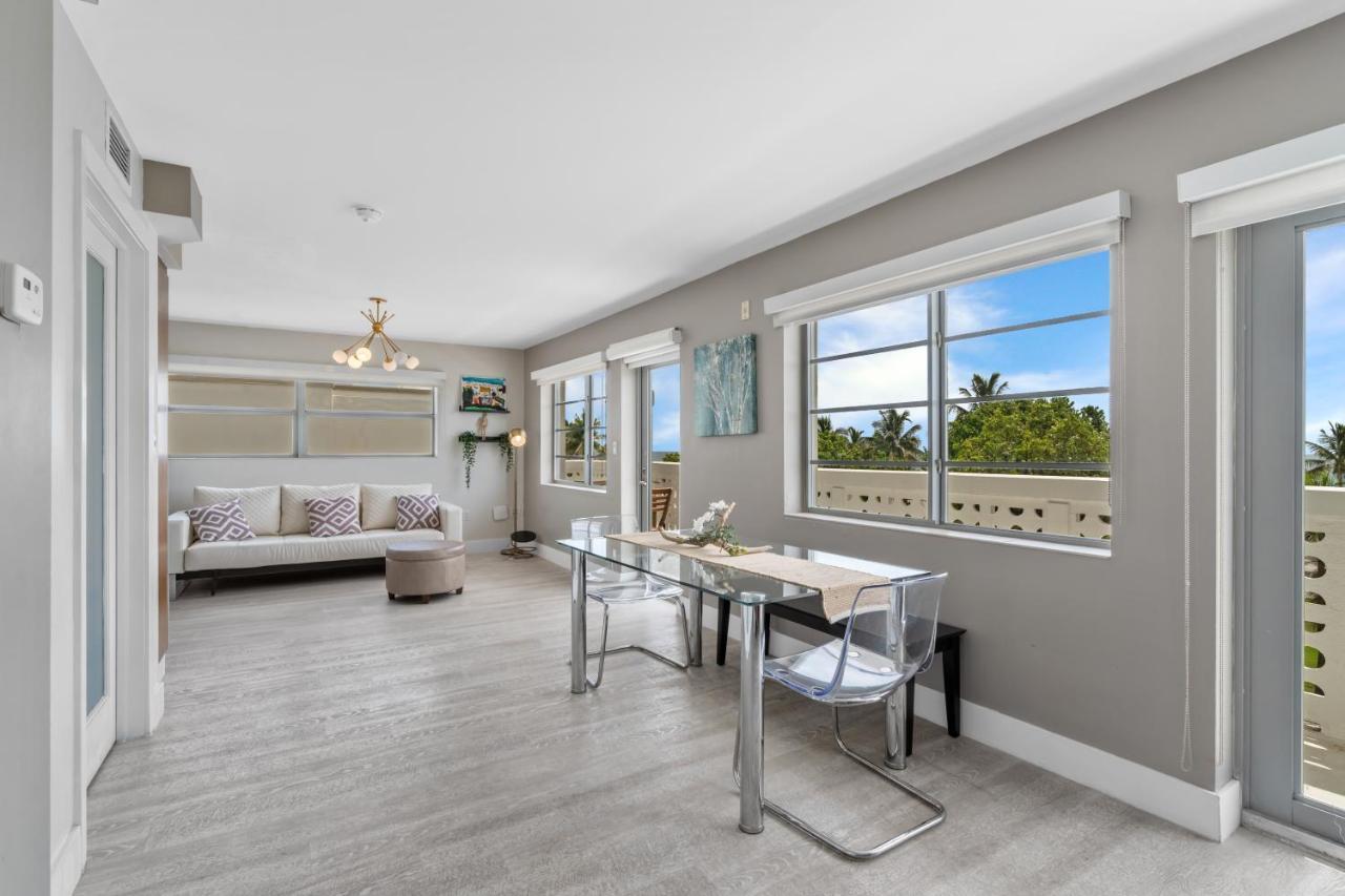 Ocean Drive Apartments With Rooftop Pool, South Beach, Miami Miami Beach Bagian luar foto